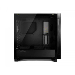 ANTEC P110 LUCE (ATX) MID TOWER CABINET WITH TEMPERED GLASS SIDE PANEL AND RGB CONTROLLER (BLACK)