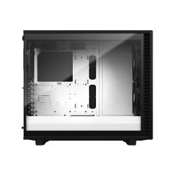 Fractal Design Define 7 Clear (E-atx) Mid Tower Cabinet With Tempered Glass Side Panel (Black-white) - FD-C-DEF7A-05 Fractal Design Define 7 Clear (E-atx) Mid Tower Cabinet With Tempered Glass Side Panel (Black-white) - FD-C-DEF7A-05