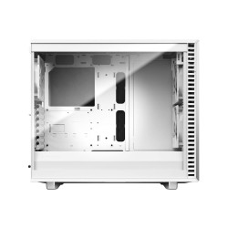 Fractal Design Define 7 Clear (E-atx) Mid Tower Cabinet With Tempered Glass Side Panel (White) - FD-C-DEF7A-06 Fractal Design Define 7 Clear (E-atx) Mid Tower Cabinet With Tempered Glass Side Panel (White) - FD-C-DEF7A-06