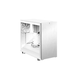 Fractal Design Define 7 Clear (E-atx) Mid Tower Cabinet With Tempered Glass Side Panel (White) - FD-C-DEF7A-06 Fractal Design Define 7 Clear (E-atx) Mid Tower Cabinet With Tempered Glass Side Panel (White) - FD-C-DEF7A-06