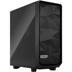 FRACTAL DESIGN MESHIFY 2 COMPACT (ATX) MID TOWER CABINET WITH TEMPERED GLASS SIDE PANEL (DARK BLACK) - FD-C-MES2C-02 FRACTAL DESIGN MESHIFY 2 COMPACT (ATX) MID TOWER CABINET WITH TEMPERED GLASS SIDE PANEL (DARK BLACK) - FD-C-MES2C-02