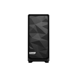Fractal Design Meshify 2 Compact Black ATX Flexible High-Airflow Light Tinted Tempered Glass Window Mid Tower Computer Case - FD-C-MES2C-03 Fractal Design Meshify 2 Compact Black ATX Flexible High-Airflow Light Tinted Tempered Glass Window Mid Tower Computer Case - FD-C-MES2C-03