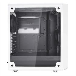 Fractal Design Meshify C White Steel / Tempered Glass ATX Mid Tower High-Airflow Compact Clear Tempered Glass Computer Case - TG FD-CA-MESH-C-WT-TGC Fractal Design Meshify C White Steel / Tempered Glass ATX Mid Tower High-Airflow Compact Clear Tempered Glass Computer Case - TG FD-CA-MESH-C-WT-TGC