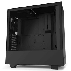 NZXT H510 Matte Black Tempered Glass ATX Mid-Tower Gaming Computer Case - CA-H510B-B1 NZXT H510 Matte Black Tempered Glass ATX Mid-Tower Gaming Computer Case - CA-H510B-B1
