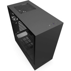 NZXT H510 Matte Black Tempered Glass ATX Mid-Tower Gaming Computer Case - CA-H510B-B1 NZXT H510 Matte Black Tempered Glass ATX Mid-Tower Gaming Computer Case - CA-H510B-B1