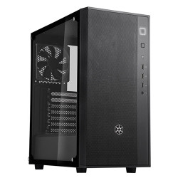 SilverStone FARA R1- SST-FAR1B-G Tempered Glass Black Mid-Tower ATX Case SilverStone FARA R1- SST-FAR1B-G Tempered Glass Black Mid-Tower ATX Case