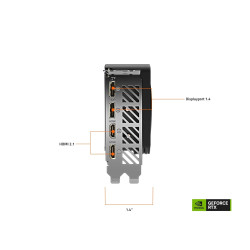 GIGABYTE RTX 4060 Ti GAMING OC 8GB GDDR6 Graphics Card GV-N406TGAMING OC-8GD