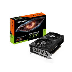 Gigabyte RTX 4070 Windforce 2X OC 12GB GDDR6 Graphics Card GV-N4070WF2OC-12GD