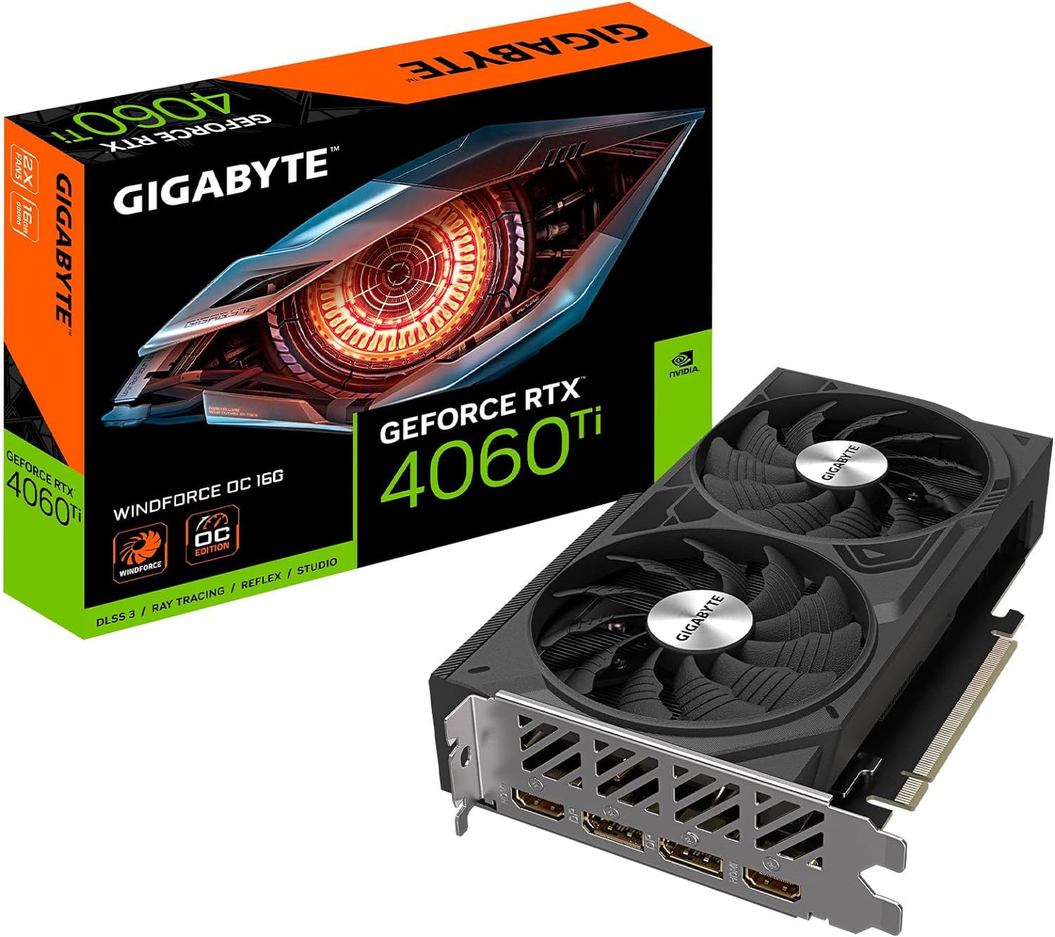 Windforce Oc Gigabyte Gtx 1660 Super Fan Nvidia GeForce GTX