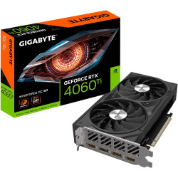 GIGABYTE RTX 4060 Ti WINDFORCE OC 16GB GDDR6 Graphics Card GV-N406TWF2OC-16GD GIGABYTE RTX 4060 Ti WINDFORCE OC 16GB GDDR6 Graphics Card GV-N406TWF2OC-16GD