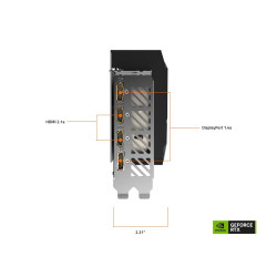 Gigabyte Aorus RTX 4060 Elite 8GB GDDR6 Graphics Card GV-N4060AORUS E-8GD