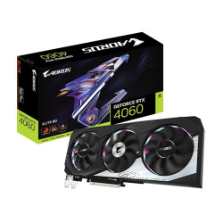 Gigabyte Aorus RTX 4060 Elite 8GB GDDR6 Graphics Card GV-N4060AORUS E-8GD