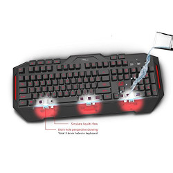 Asus Cerberus LED Backlit Red / Blue USB Gaming Keyboard Asus Cerberus LED Backlit Red / Blue USB Gaming Keyboard