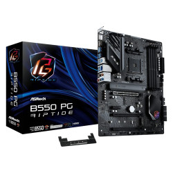 ASRock B550 PG RIPTIDE AM4 AMD ATX Motherboard ASRock B550 PG RIPTIDE AM4 AMD ATX Motherboard