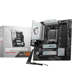 MSI B650M Gaming Plus WIFI DDR5 Socket AM5 AMD Motherboard MSI B650M Gaming Plus WIFI DDR5 Socket AM5 AMD Motherboard
