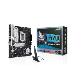 Asus B760M-AYW WiFi LGA 1700 Micro ATX DDR5 Intel Motherboard Asus B760M-AYW WiFi LGA 1700 Micro ATX DDR5 Intel Motherboard