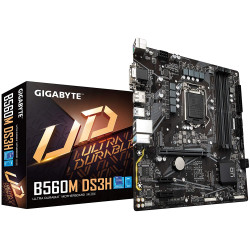 GIGABYTE B560M DS3H LGA 1200 Intel B560 MICRO ATX Intel Motherboard GIGABYTE B560M DS3H LGA 1200 Intel B560 MICRO ATX Intel Motherboard