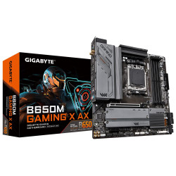 Gigabyte B650M Gaming X AX WiFi AM5 Micro-ATX Motherboard Gigabyte B650M Gaming X AX WiFi AM5 Micro-ATX Motherboard