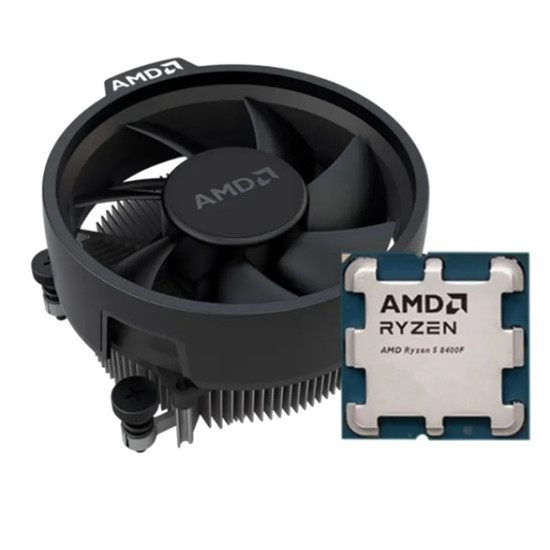 AMD Ryzen 5 8400F 4.2 GHz Socket AM5 Processor - OEM Processor + AMD Fan