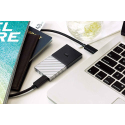 Western Digital 256GB My Passport SSD Portable Storage - External Solid State Drive - USB 3.1 - WDBK3E2560PSL-WESN Western Digital 256GB My Passport SSD Portable Storage - External Solid State Drive - USB 3.1 - WDBK3E2560PSL-WESN