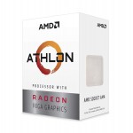 AMD Athlon 200GE 2-Core, 4-Thread, 3.2 GHz Base, Socket AM4 35W YD200GC6FBBOX Desktop Processor