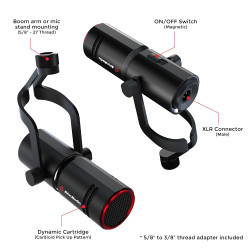 Avermedia Live Streamer Mic 330 Microphone AM330 Avermedia Live Streamer Mic 330 Microphone AM330