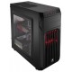 Corsair Carbide Series SPEC-01 RED LED Black ATX Mid Tower Gaming Computer Case 